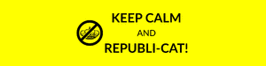 Banner Keep Calm And Republi-Cat!
