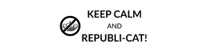 Banner Keep Calm And Republi-Cat!